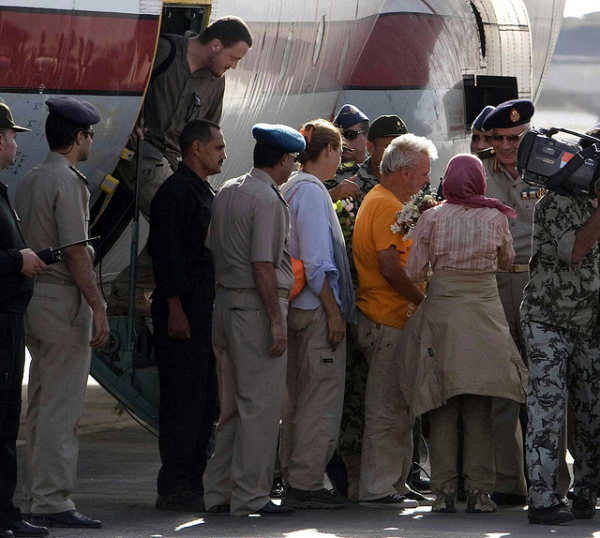 hostages freed by Mohammed Ghafari resized 600