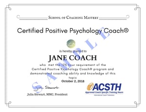 Jane Coach CPPC Certificate