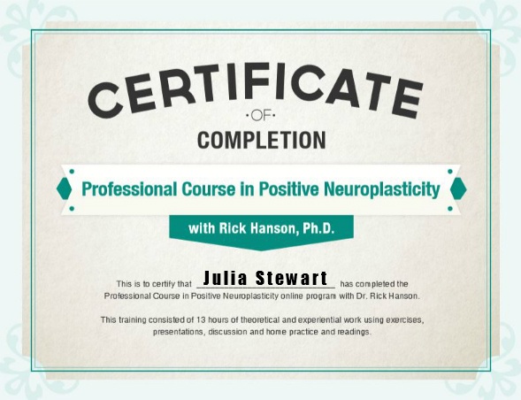 PPNP Certificate Julia Stewart